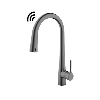 RIGEL W2-R-MXK1400028PBB SENSOR Kitchen Faucet Mixer Tap GUN METAL